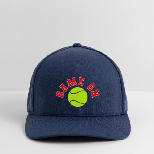 Game On Tennis - Flexfit  Melange Baseball Cap