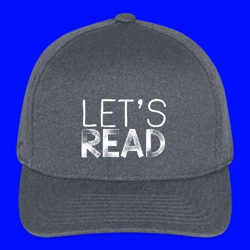 Let's Read Teacher Pillow Classroom Library Pillow - Flexfit  Melange Baseball Cap