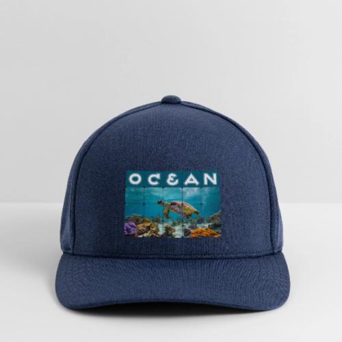 Ocean: Gentle Voyager - Flexfit  Melange Baseball Cap