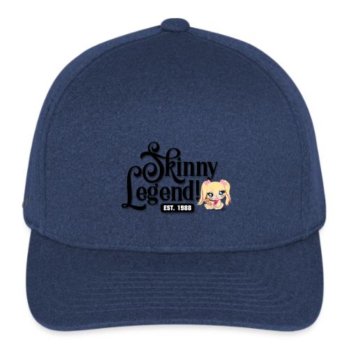 Skinny Legend_onwhite - Flexfit  Melange Baseball Cap