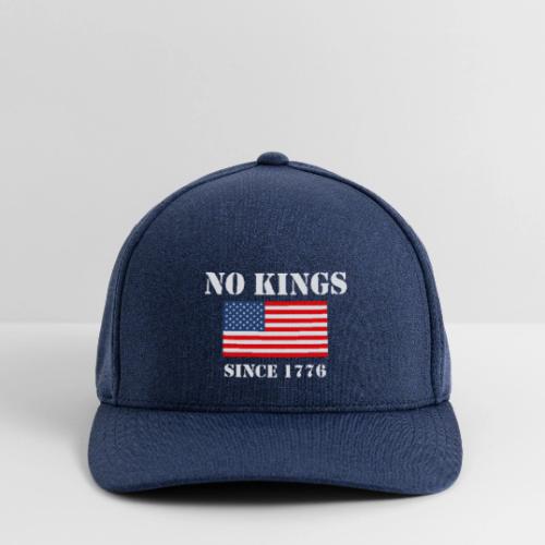 NO KINGS Since 1776 - Flexfit  Melange Baseball Cap
