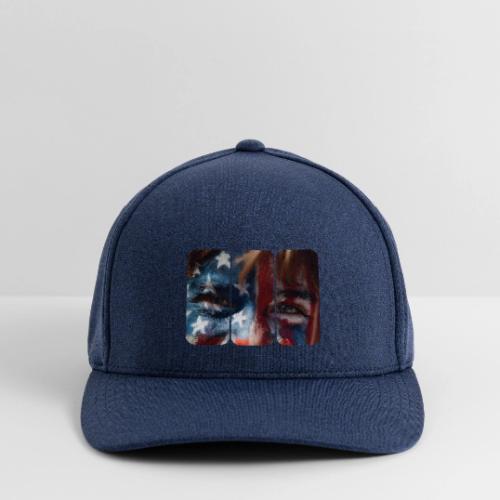 USA: Stars in Their Eyes - Flexfit  Melange Baseball Cap
