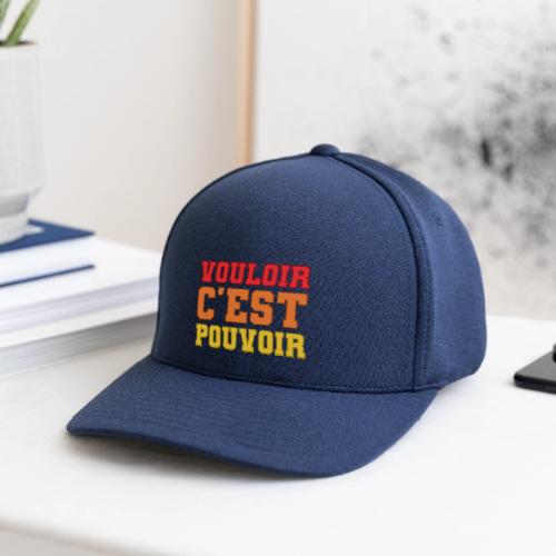 Where there's a will there's a way - Flexfit  Melange Baseball Cap