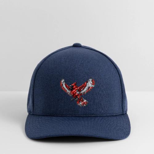 Cardinal in Flight - Flexfit  Melange Baseball Cap