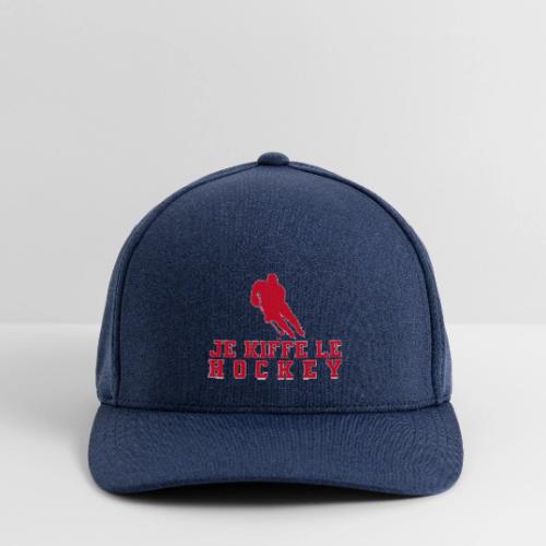 I love hockey - Flexfit  Melange Baseball Cap