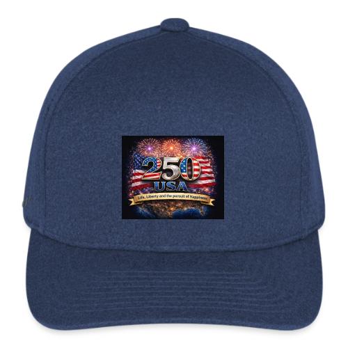 USA 250th Celebration - Flexfit  Melange Baseball Cap