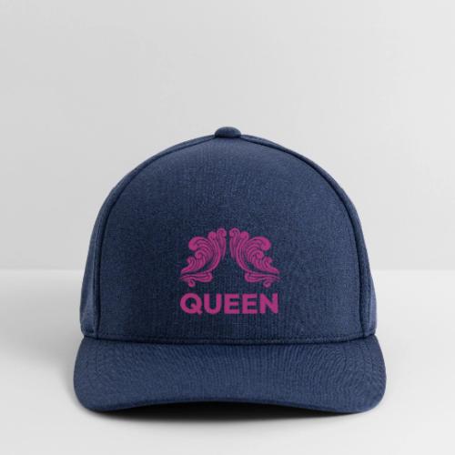 Queenlisse™ Signature Crown T-Shirt – Elegant - Flexfit  Melange Baseball Cap