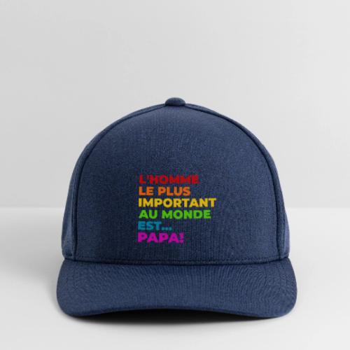 Dad: The Most Precious Man in the World - Flexfit  Melange Baseball Cap