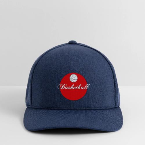 Basketball: Bold Hoops - Flexfit  Melange Baseball Cap