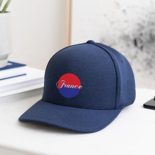 France Tricolore Circle - Flexfit  Melange Baseball Cap