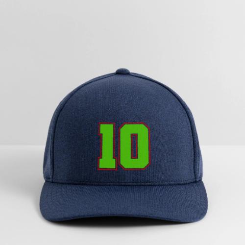 The Magic Number 10 - Flexfit  Melange Baseball Cap