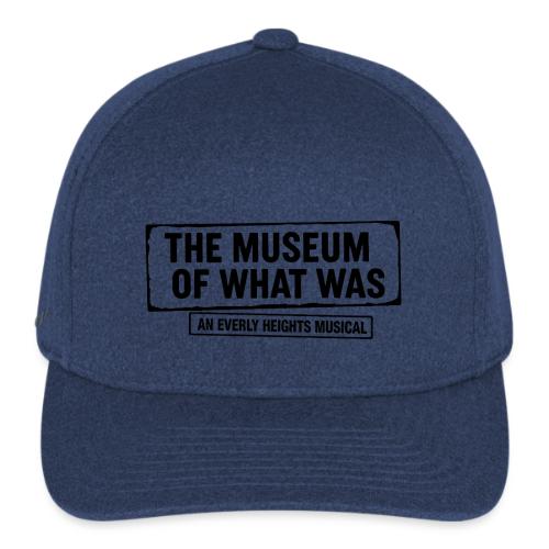 Museum of What Was Logo (Black) - Flexfit  Melange Baseball Cap