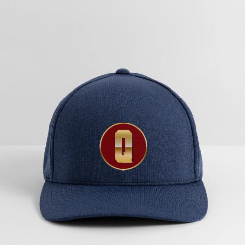 Letter Q – Capital Varsity Alphabet Monogram - Flexfit  Melange Baseball Cap
