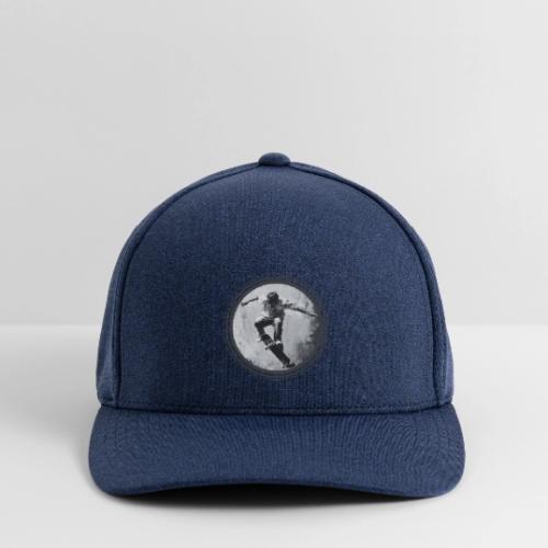 Skateboarding Vibes Only - Flexfit  Melange Baseball Cap