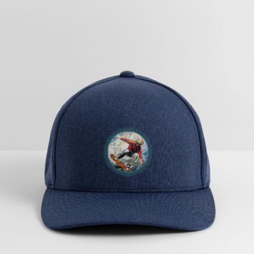 Skateboarding Fuel - Flexfit  Melange Baseball Cap