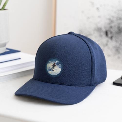 Skiing Power Moves - Flexfit  Melange Baseball Cap