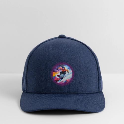 Snowboarding Spirit - Flexfit  Melange Baseball Cap