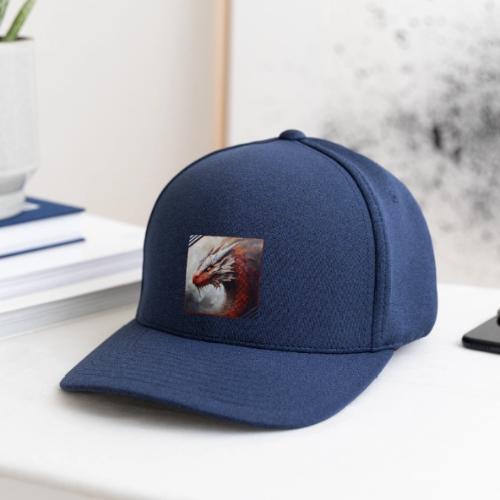 Mystic Dragon Realm - Flexfit  Melange Baseball Cap