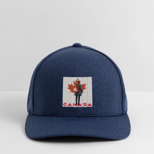 Canada: Proud Canadian Woman - Flexfit  Melange Baseball Cap