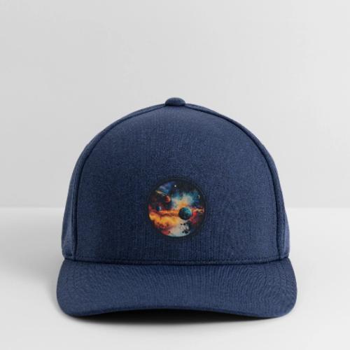 Cosmic Brush Planets - Flexfit  Melange Baseball Cap