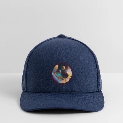 Planets in the Abstract - Flexfit  Melange Baseball Cap