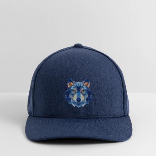 Wolf: Alpha Portrait - Flexfit  Melange Baseball Cap