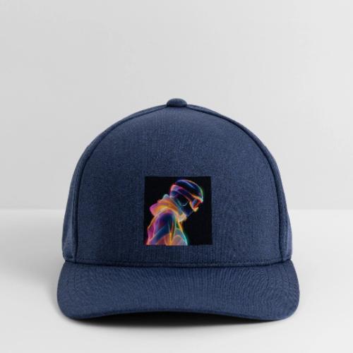Snowboarding: Neon Gravity Ride - Flexfit  Melange Baseball Cap