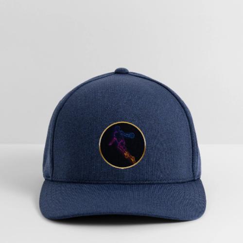 Basketball: Neon Jump Shot - Flexfit  Melange Baseball Cap