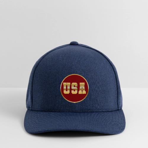 Golden USA Seal - Flexfit  Melange Baseball Cap
