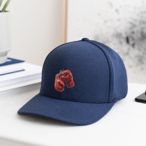 Boxing: Hanging Gloves Icon - Flexfit  Melange Baseball Cap