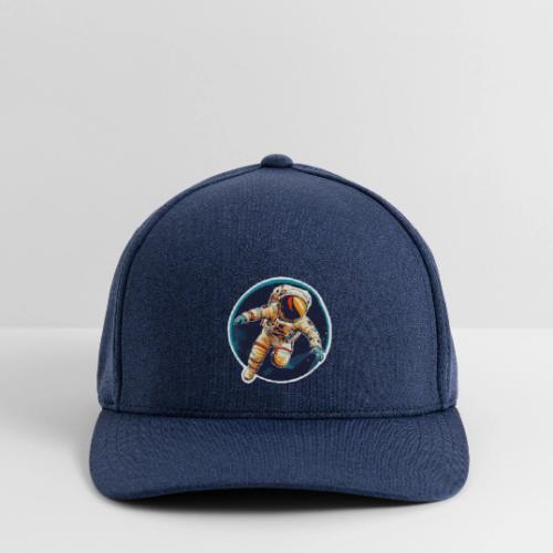 Astronaut: Dream, explore, discover! - Flexfit  Melange Baseball Cap