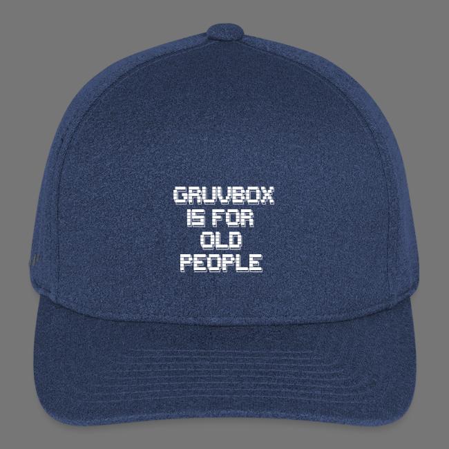 Gruvbox Old People ASCII