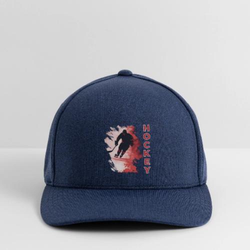 Hockey Fire - Flexfit  Melange Baseball Cap