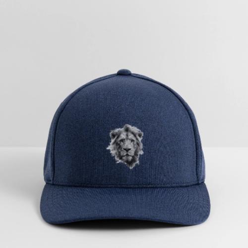 Lion: Monochrome King - Flexfit  Melange Baseball Cap