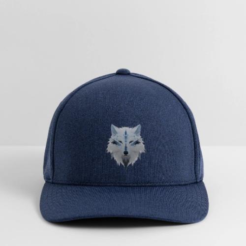 Ivory Grace Wolf - Flexfit  Melange Baseball Cap