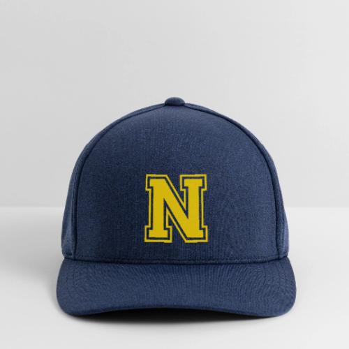 Letter N – Capital Athletic Alphabet Monogram - Flexfit  Melange Baseball Cap