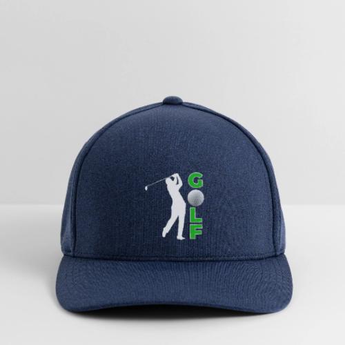 Golf: Classic Golf Motion - Flexfit  Melange Baseball Cap