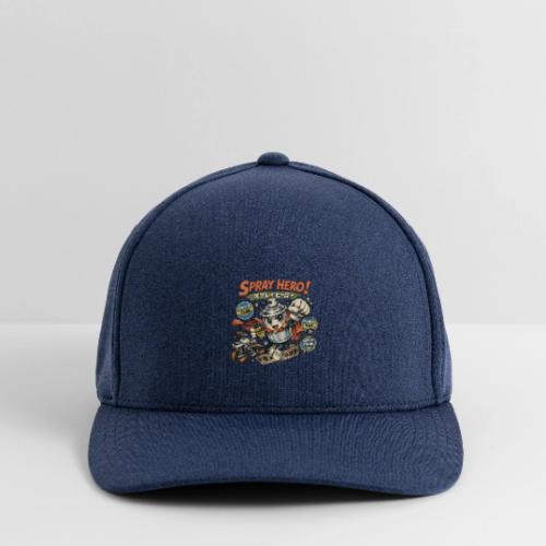 Analog Supplies Retro Film Camera Hero - Flexfit  Melange Baseball Cap