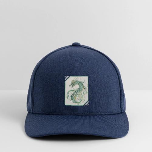 Brush of the Dragon - Flexfit  Melange Baseball Cap