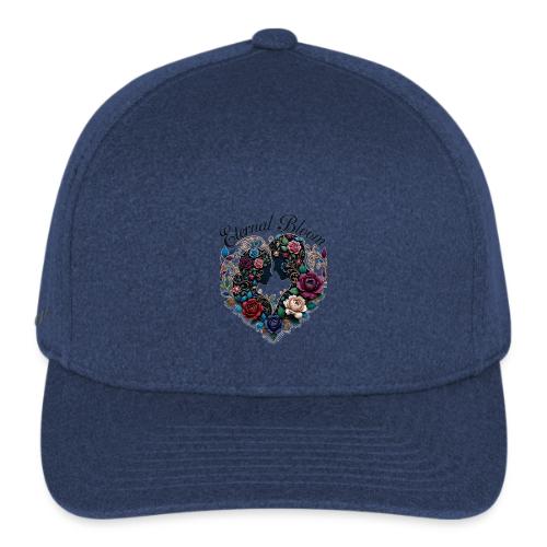 Eternal Bloom Embrace T-Shirt - Flexfit  Melange Baseball Cap