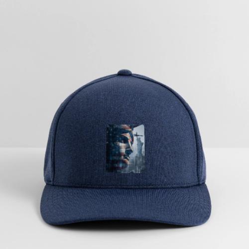 USA: Liberty in Three Visions - Flexfit  Melange Baseball Cap