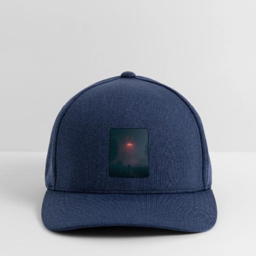 Mysterious UFO Encounter Design - Flexfit  Melange Baseball Cap