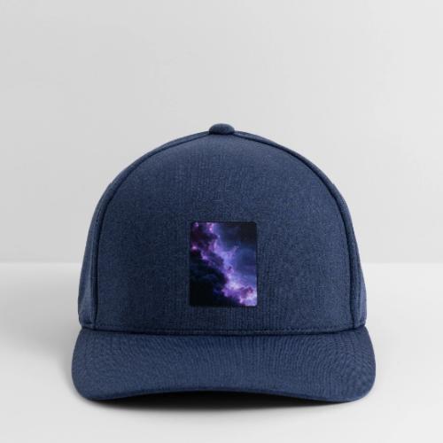 Purple Nebula Space Design - Flexfit  Melange Baseball Cap