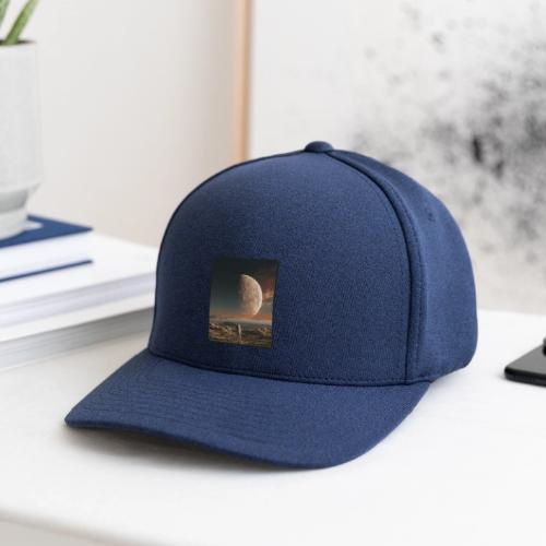 Astronaut on an Alien Moon - Flexfit  Melange Baseball Cap