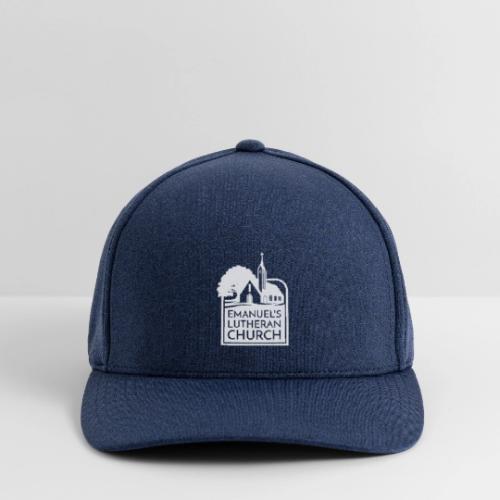 Single Vertical white2 - Flexfit  Melange Baseball Cap