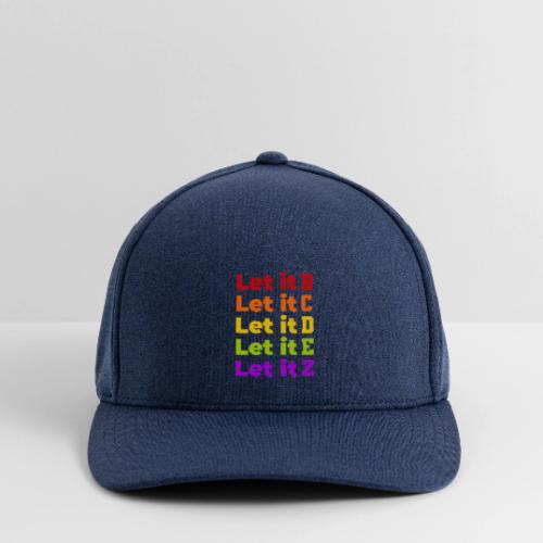 Let It Be Alphabetical - Flexfit  Melange Baseball Cap