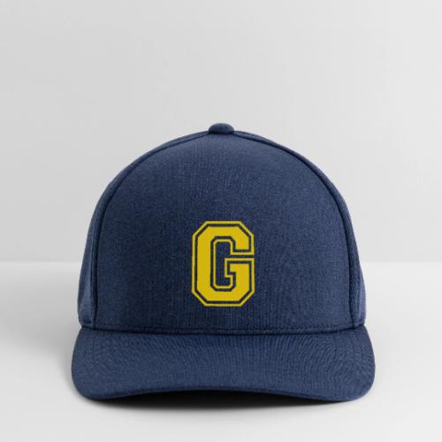 Letter G – Capital Athletic Alphabet Monogram - Flexfit  Melange Baseball Cap