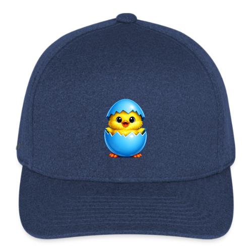 Easter Chick Blue - Flexfit  Melange Baseball Cap