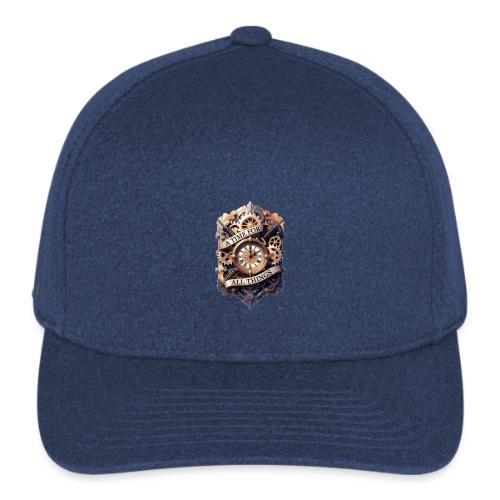 Ornate Clockwork T-Shirt - Flexfit  Melange Baseball Cap