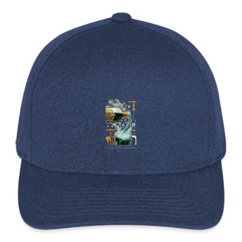 Potion of Poor Decisions Bottle Graphic Tee - Flexfit  Melange Baseball Cap